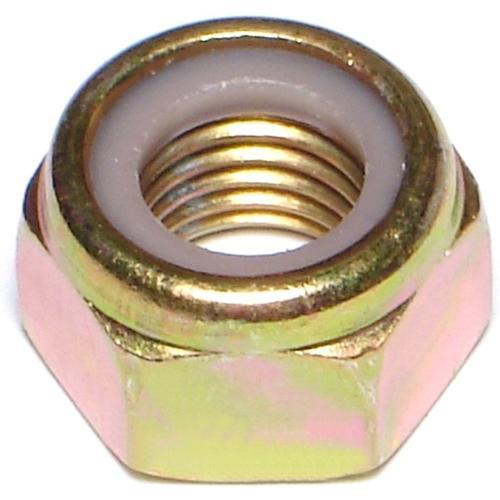 208-011P - NYLON INSERT LOCK NUTS - GRADE 8 UNF 3/8" SIZE