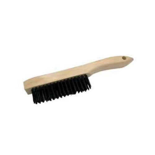 645-005 - SHOE HANDLE BRUSH - 4 X 16 ROW WIRE
