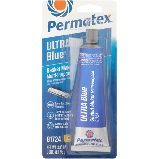 81724 - PERMATEX® ULTRA BLUE RTV, 3 OZ