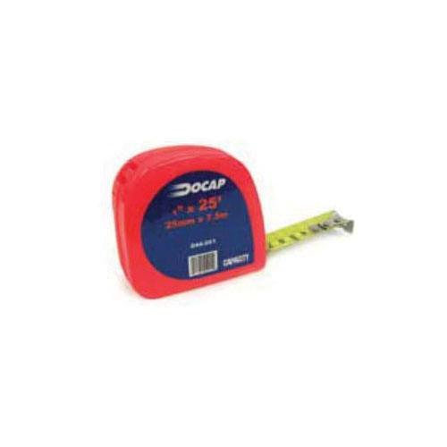 644-001 - TAPE MEASURE 1" X 25' IMPERIAL AND METRIC MEASUREMENTS