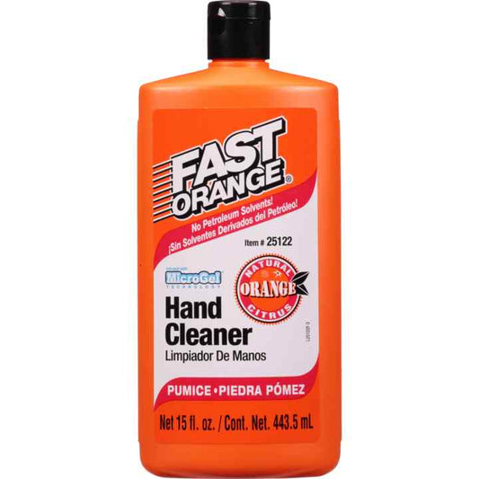 25122 - FAST ORANGE® FINE PUMICE LOTION HAND CLEANER, 15 FL OZ